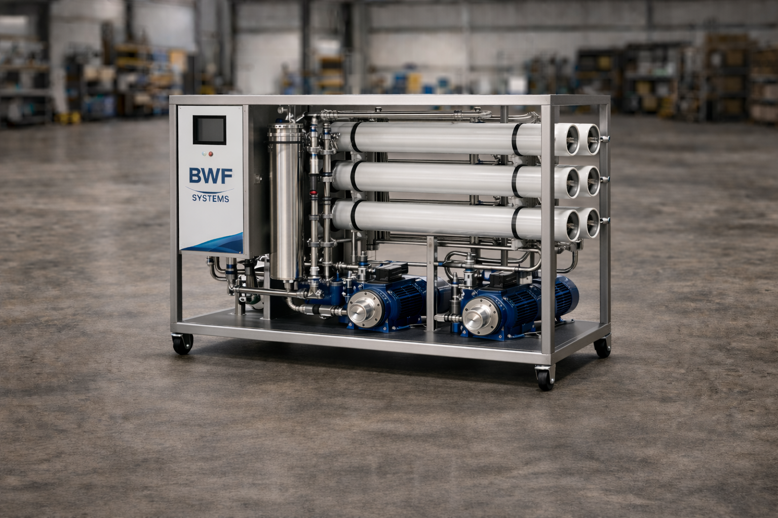BWF-5000 industrial desalination system